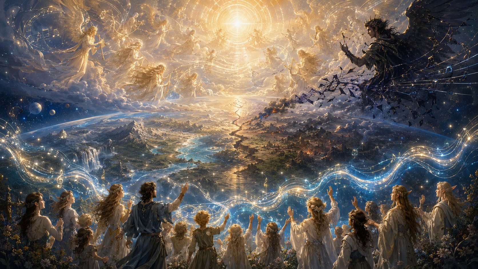 Stvorenie sveta podľa Tolkiena - Arda