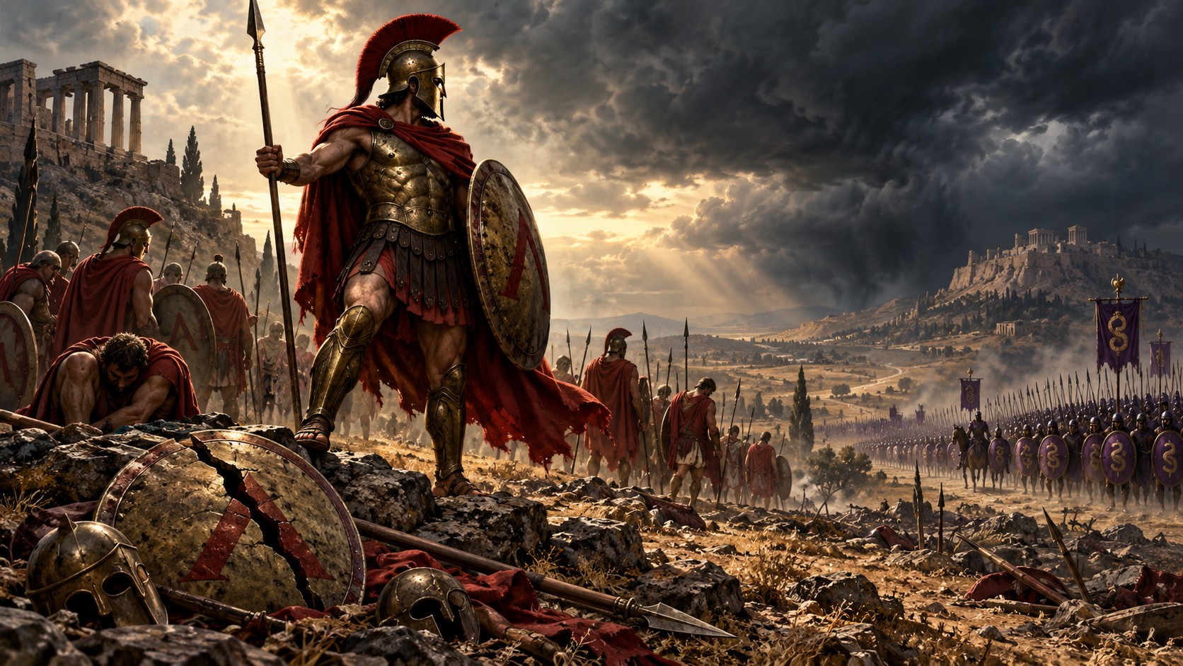 Sparta a bitka pri Leuktre